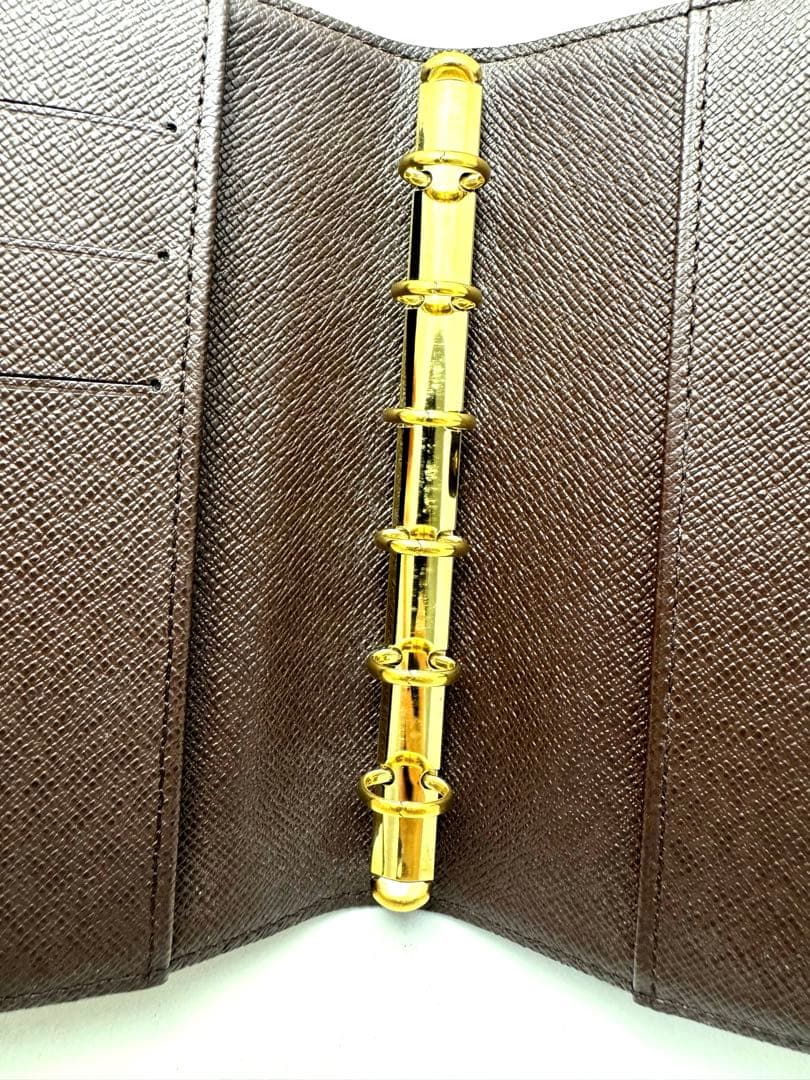 【美品】ルイヴィトン ダミエ 手帳 カバー アジェンダＰＭ