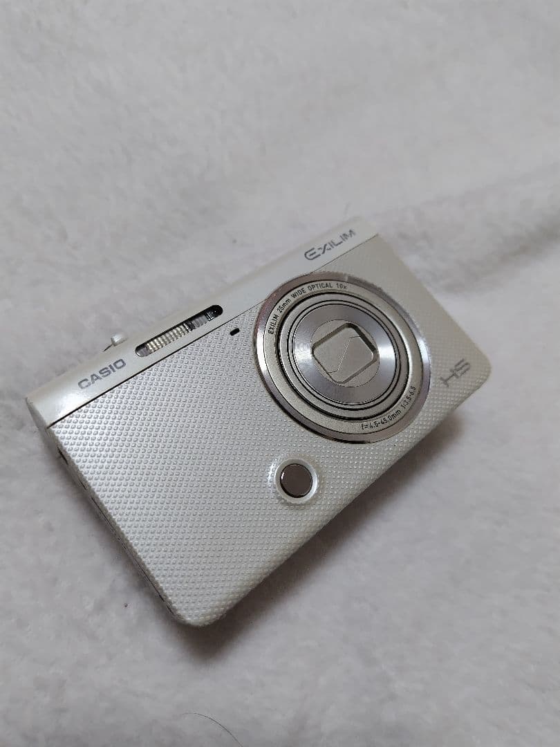 CASIO EXILIM EX-ZR70 ホワイト コンパクトデジタルカメラ