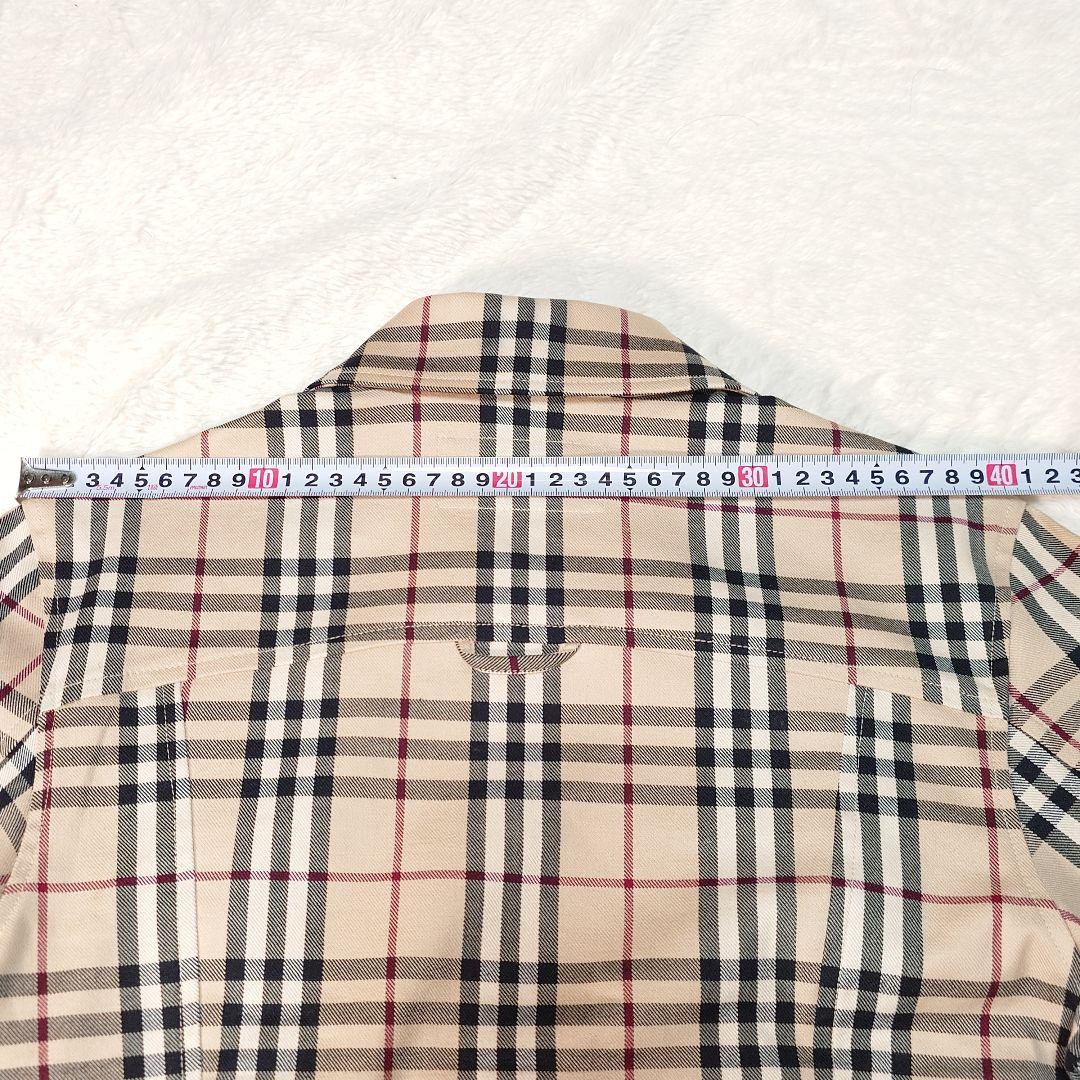 美品✨バーバリーロンドン ジャケット ノバチェック ベージュ レディース M