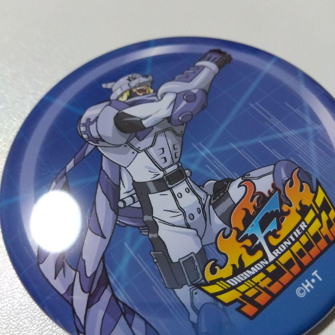 【デジモン】ヴォルフモン 20周年 カラ鉄 コラボ トレーディングでか缶バッジ