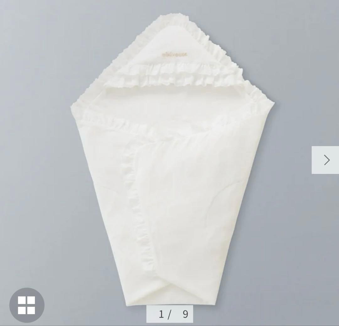 ミキハウス ゴールドラベル 肌着&セレモニードレス&おくるみ 3点セット