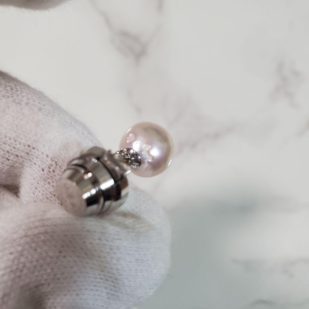 パール ネクタイピン pt900 昭和レトロ ヴィンテージ