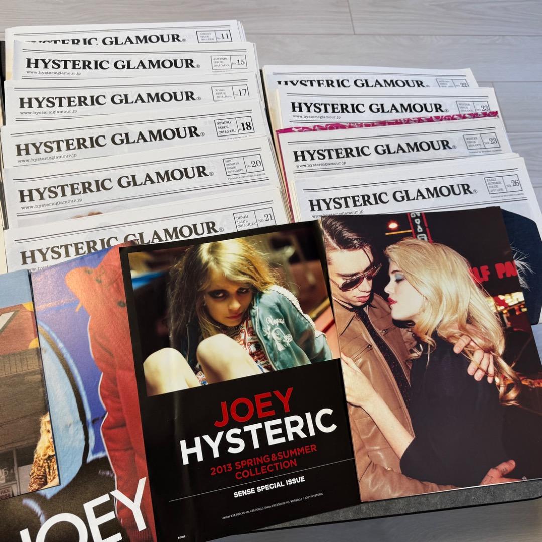 【貴重】ヒステリックグラマー2012〜2017年パンフレット類25点セット