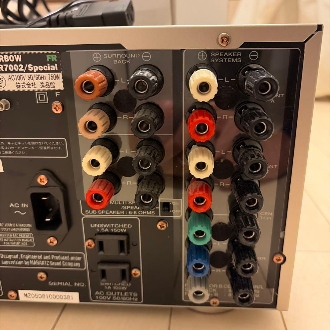 E*i様 airbow Marantz SR7002 special AVアンプ