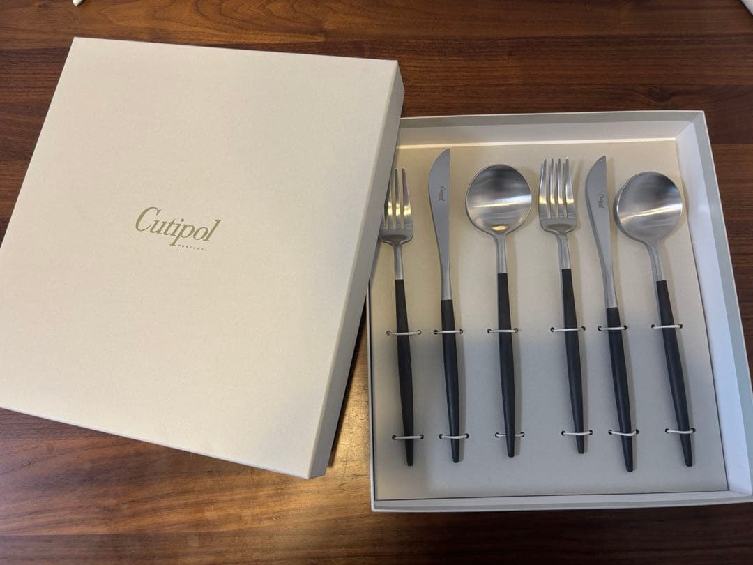 Cutipol クチポール　カトラリー　ディナーペアセット　6本