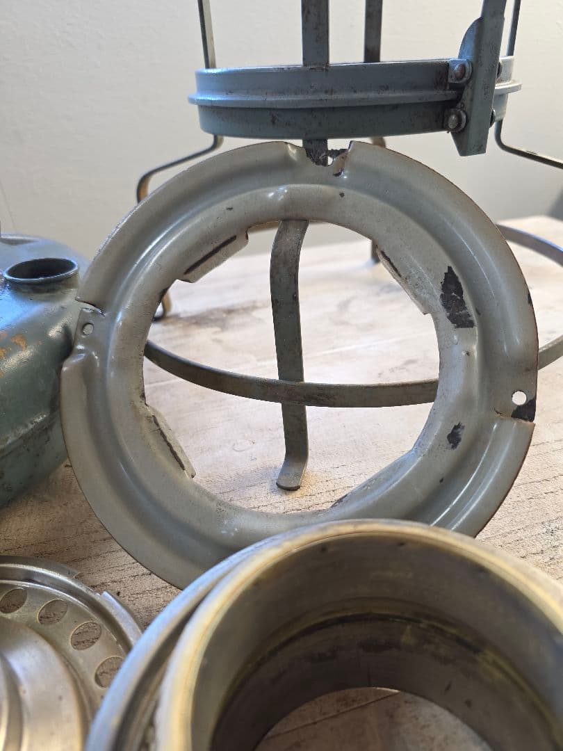 w*a様 激レア美品　 アラジンストーブ　8型 ビンテージストーブ　ブルーグレー