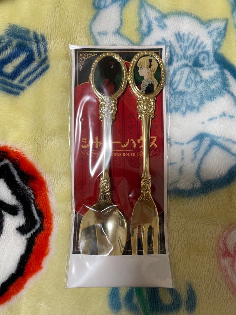 シャドーハウス スプーンとフォークセット　当選品