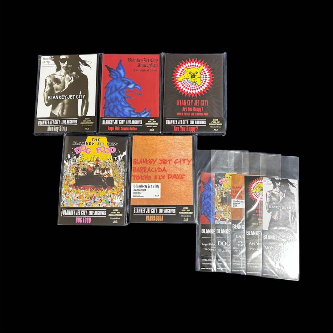 Blankey Jet City Blu-ray 5作　特典レプリカチケット付き