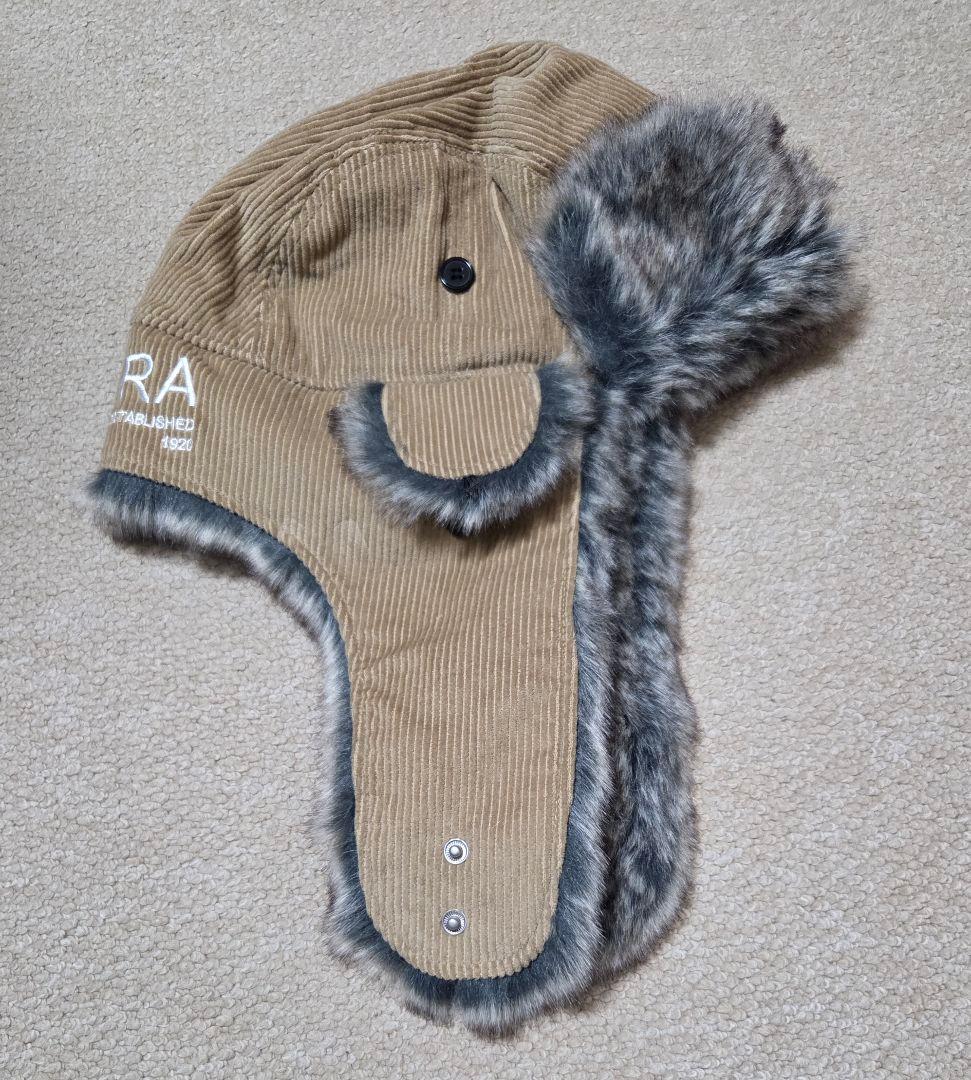 ニューエラ キャップ トラッパー Corduroy Trapper ベージュ