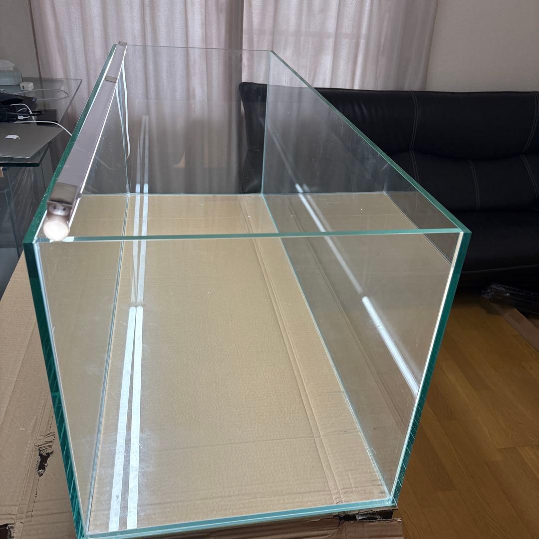 ガラス水槽　サンプル品特売！　120CM W120×D45×H45 厚み10mm