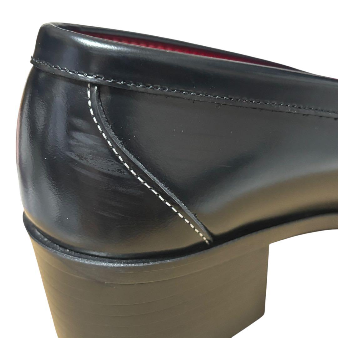 【美品】SIIILON HARUTA メモリーフォームローファー 黒 希少