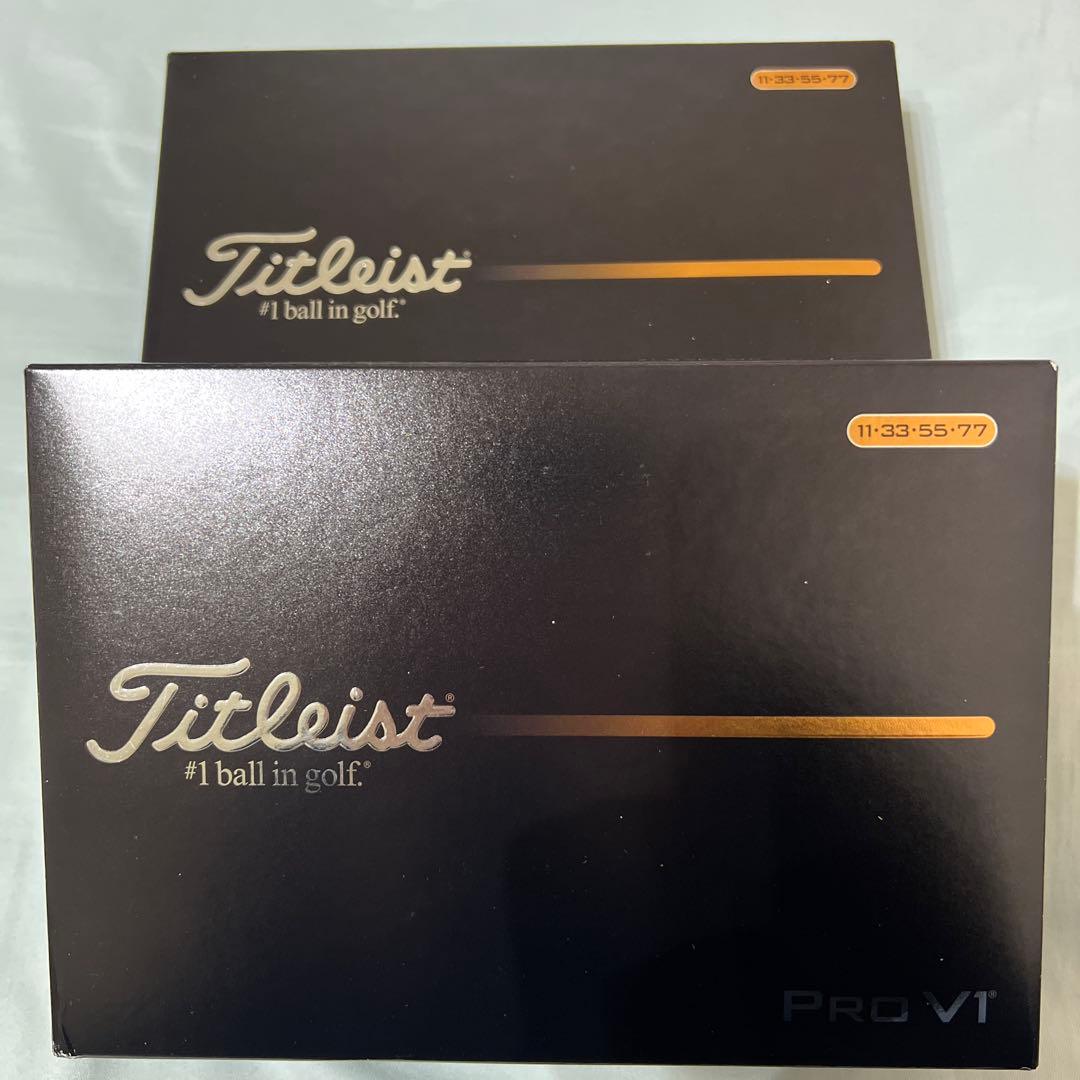 2025 TITLEIST(タイトリスト) PROV1x プロV1x ×2箱