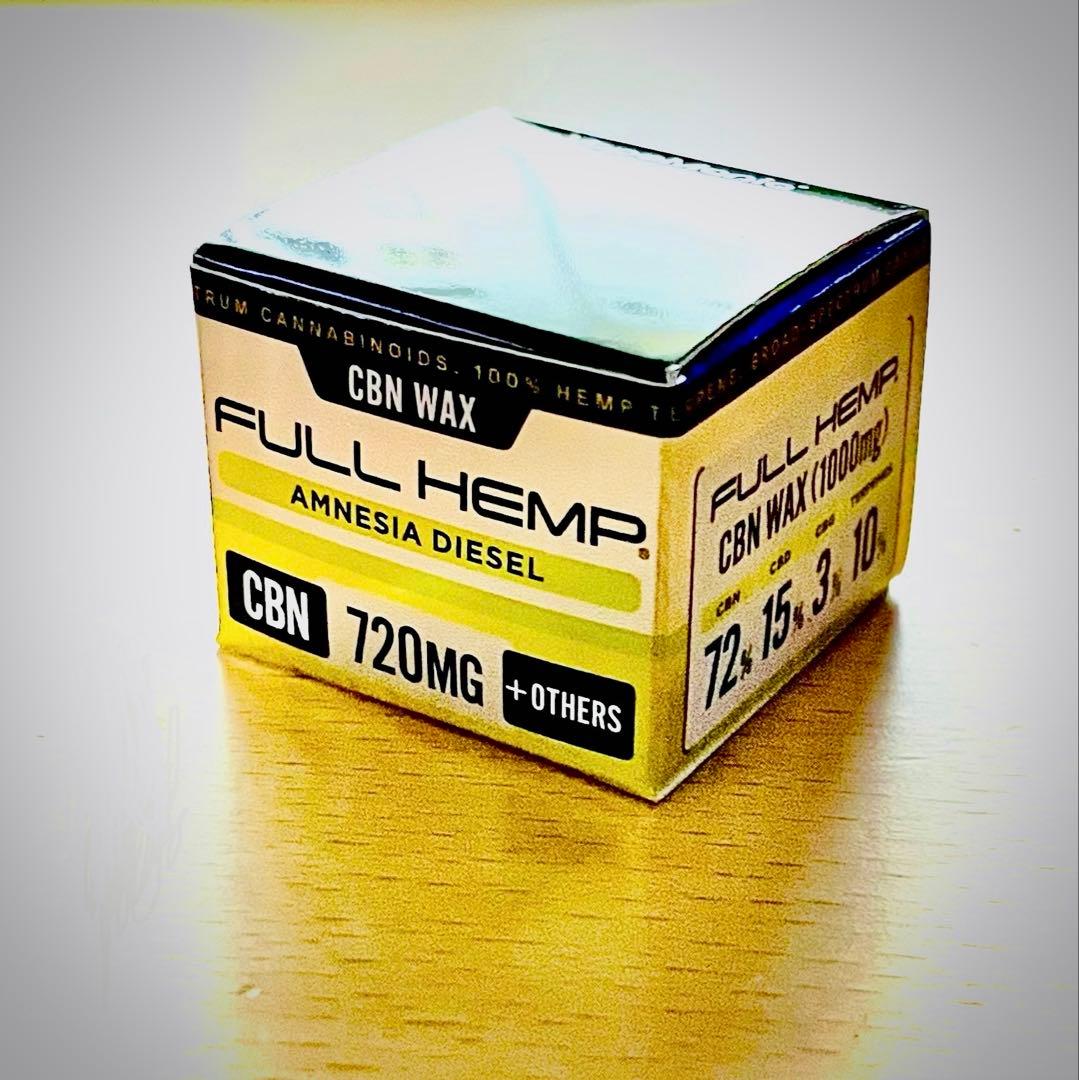 VMC FULL HEMP90% CBN WAXアムネシア ディーゼル＋ベイプ白