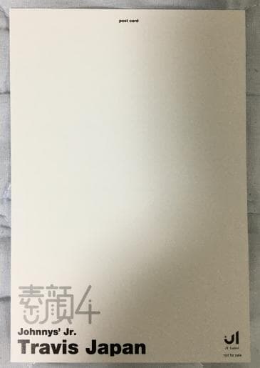 素顔4 Johnny's Jr. Travis Japan DVD