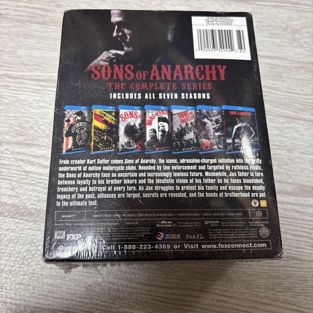 サンズオブアナーキー　ブルーレイコンプリート全巻　Sons of Anarchy