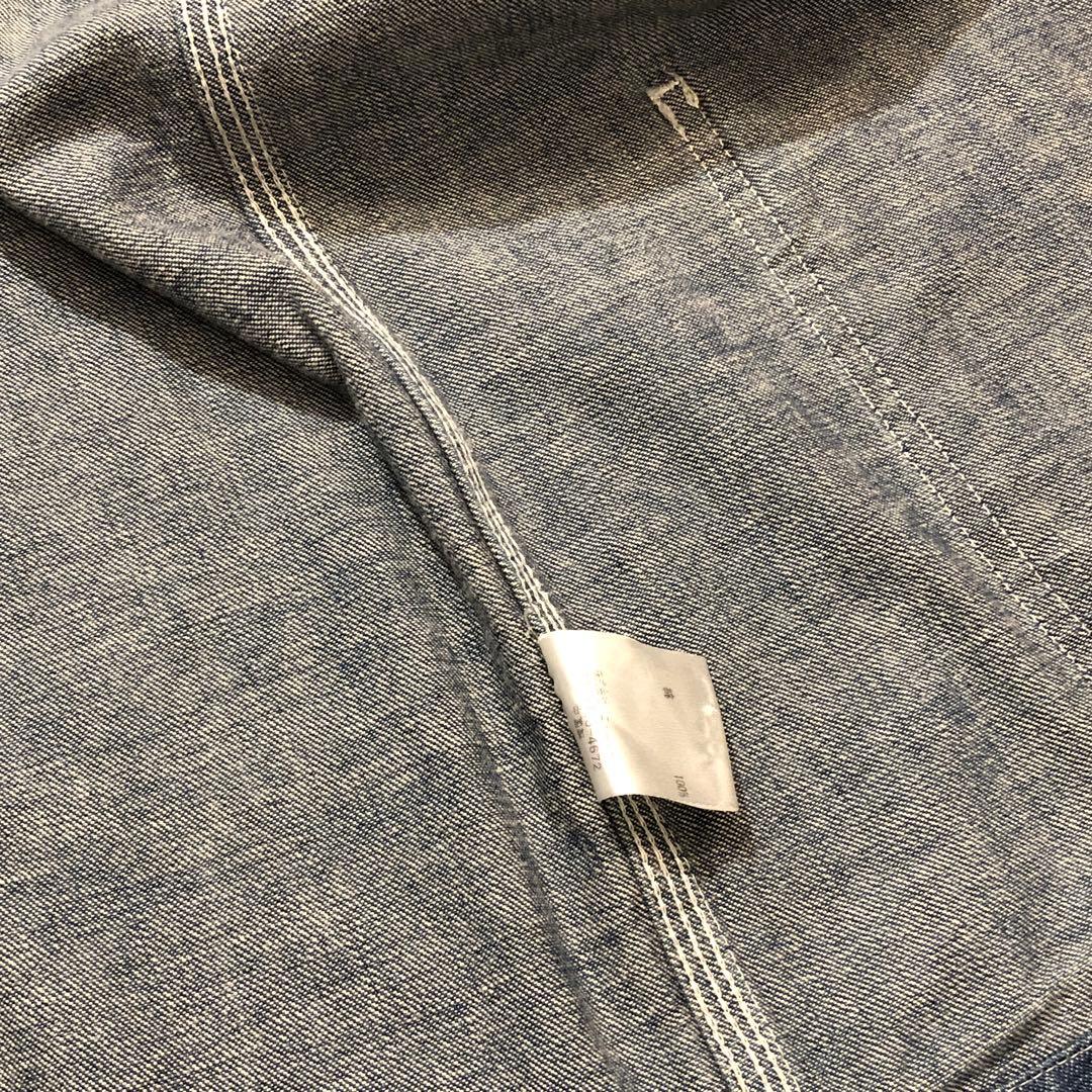 FUCT SSDD デニム カバーオール M ファクト 刺繍 インディゴ