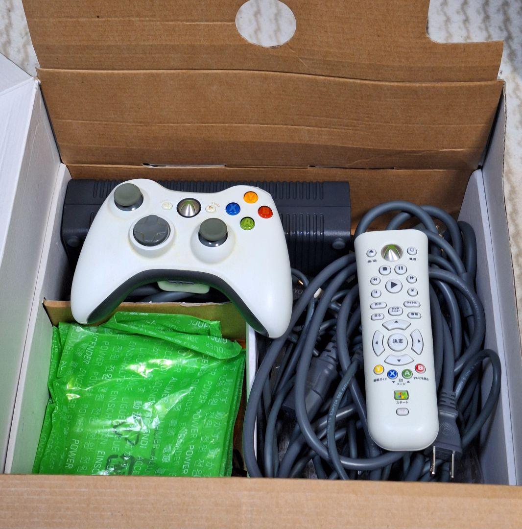 ★X-BOX 360 本体(未使用に近い)&付属品（使用有り）