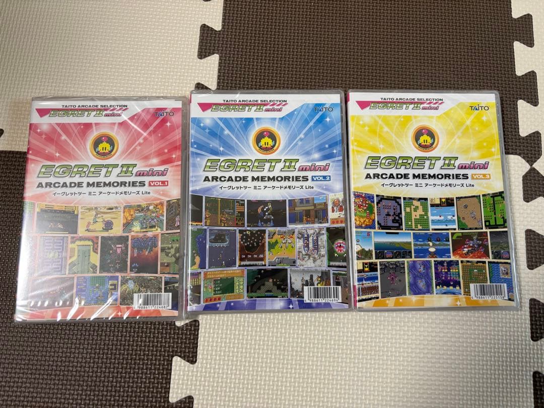 EGRET II mini ARCADE MEMORIES 3本セット