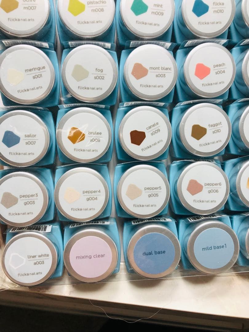 Flicka nail フリッカネイル 【新品】 カラー31色 クリア4種