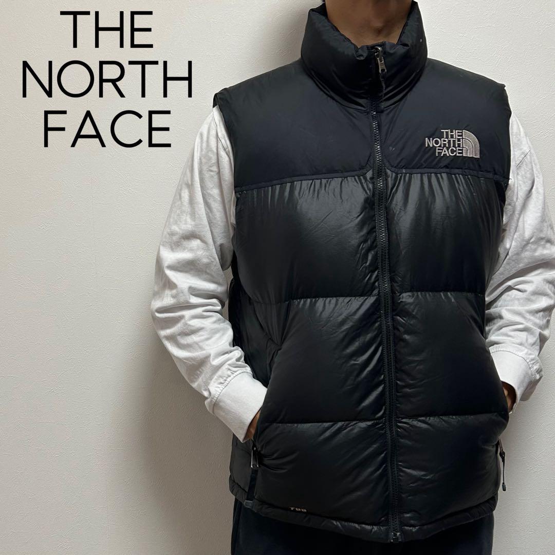 日本未入荷　海外限定　ノースフェイス　ヌプシダウンベスト　700FP 黒　M