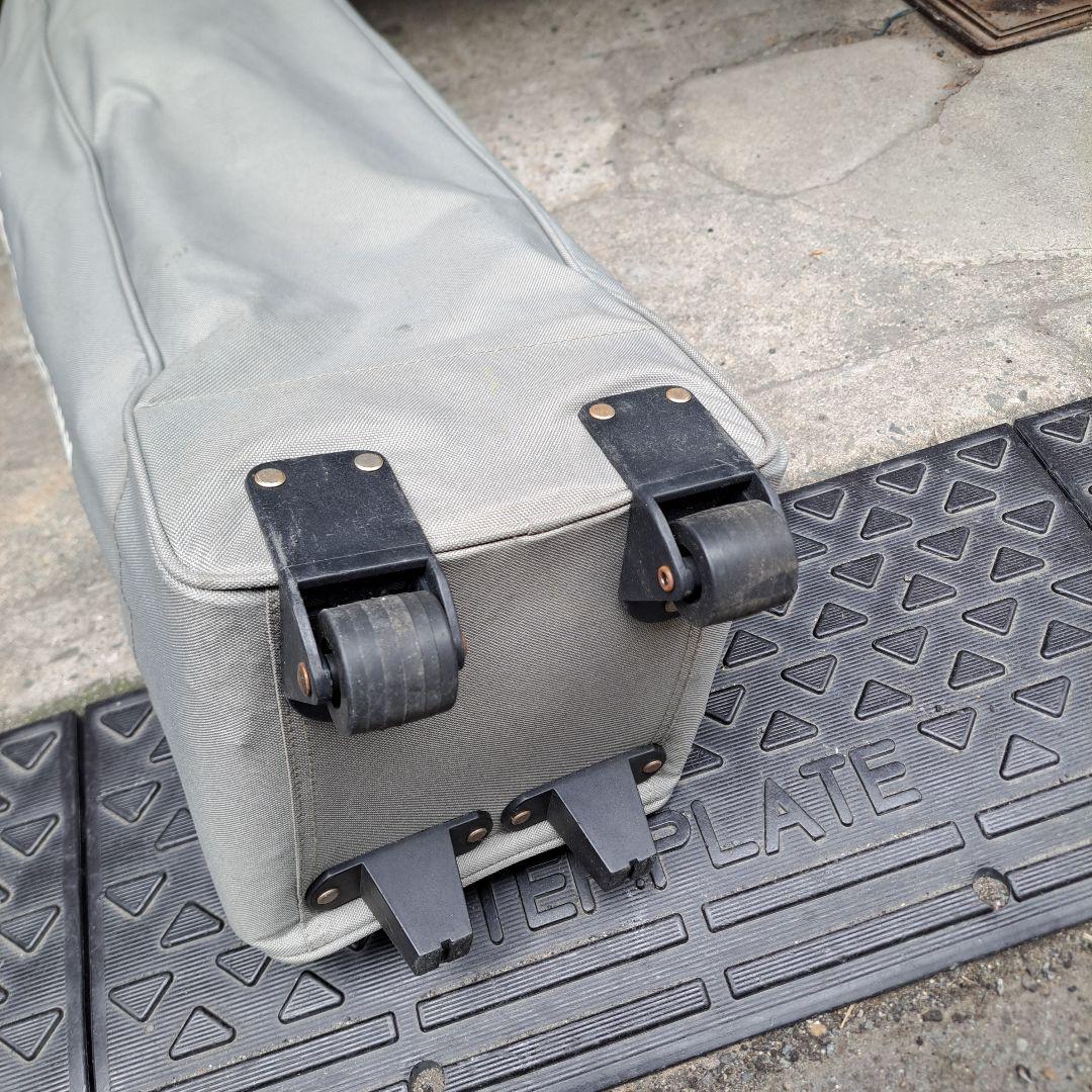 LOGOS アウトドアチェアセット グレー テーブル付き