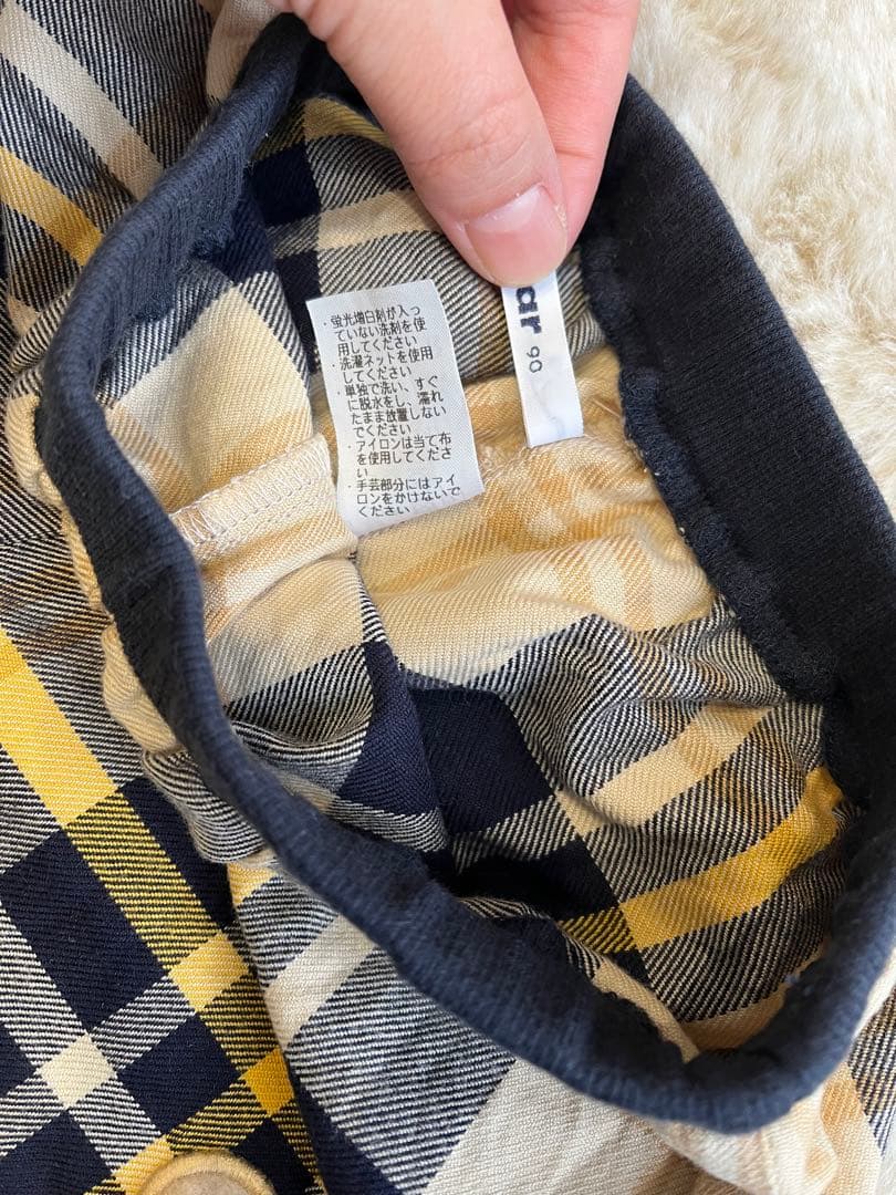 現行品　ファミリア　キュロット　パンツ90cm