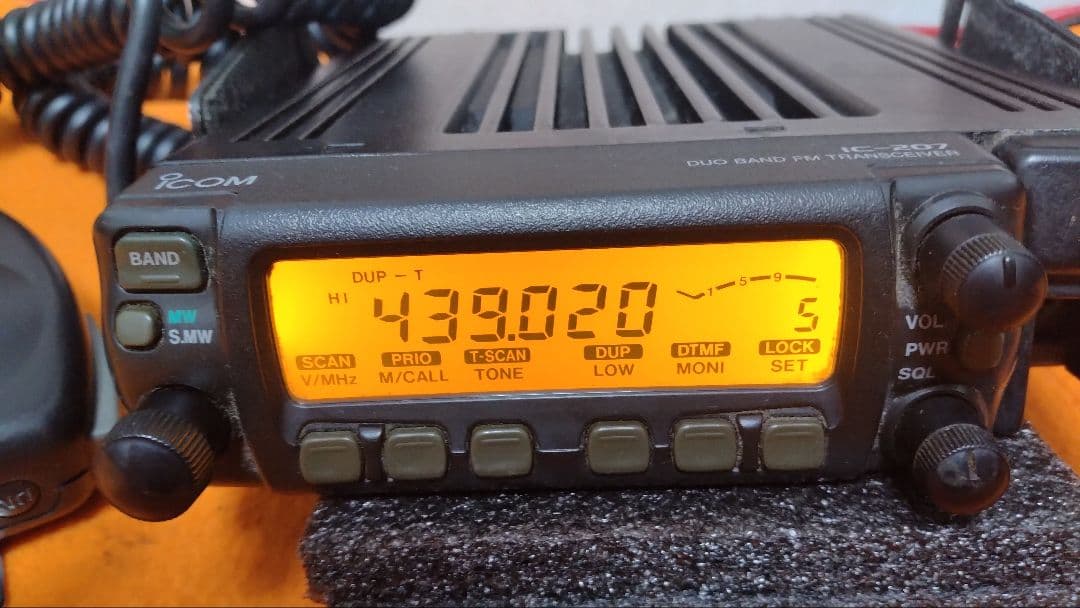 ICOMディユアルバンド…IC-207 受信改造済