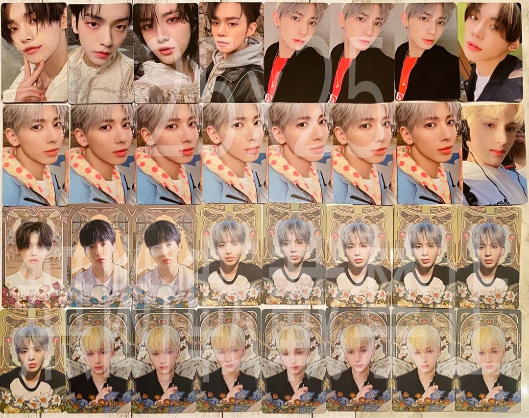 TXT FREEZE 16枚セット 新品未再生 トレカ ポストカード おまけ付き