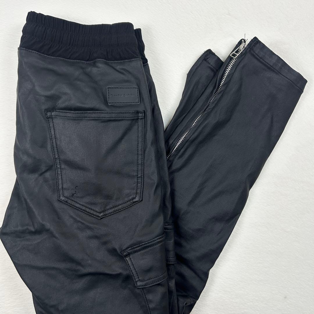 b1610【DANKE SCHON】カーゴパンツ　22A-PTL019-DS　黒