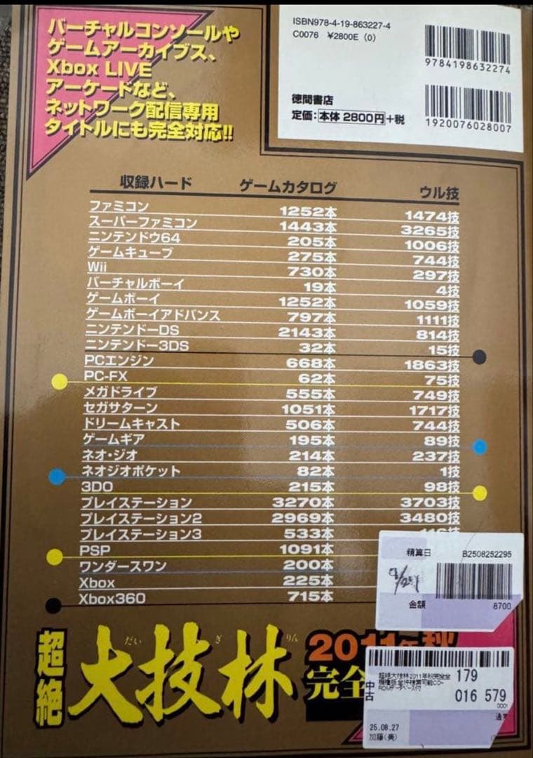 超絶大技林 2011年秋 完全全機版