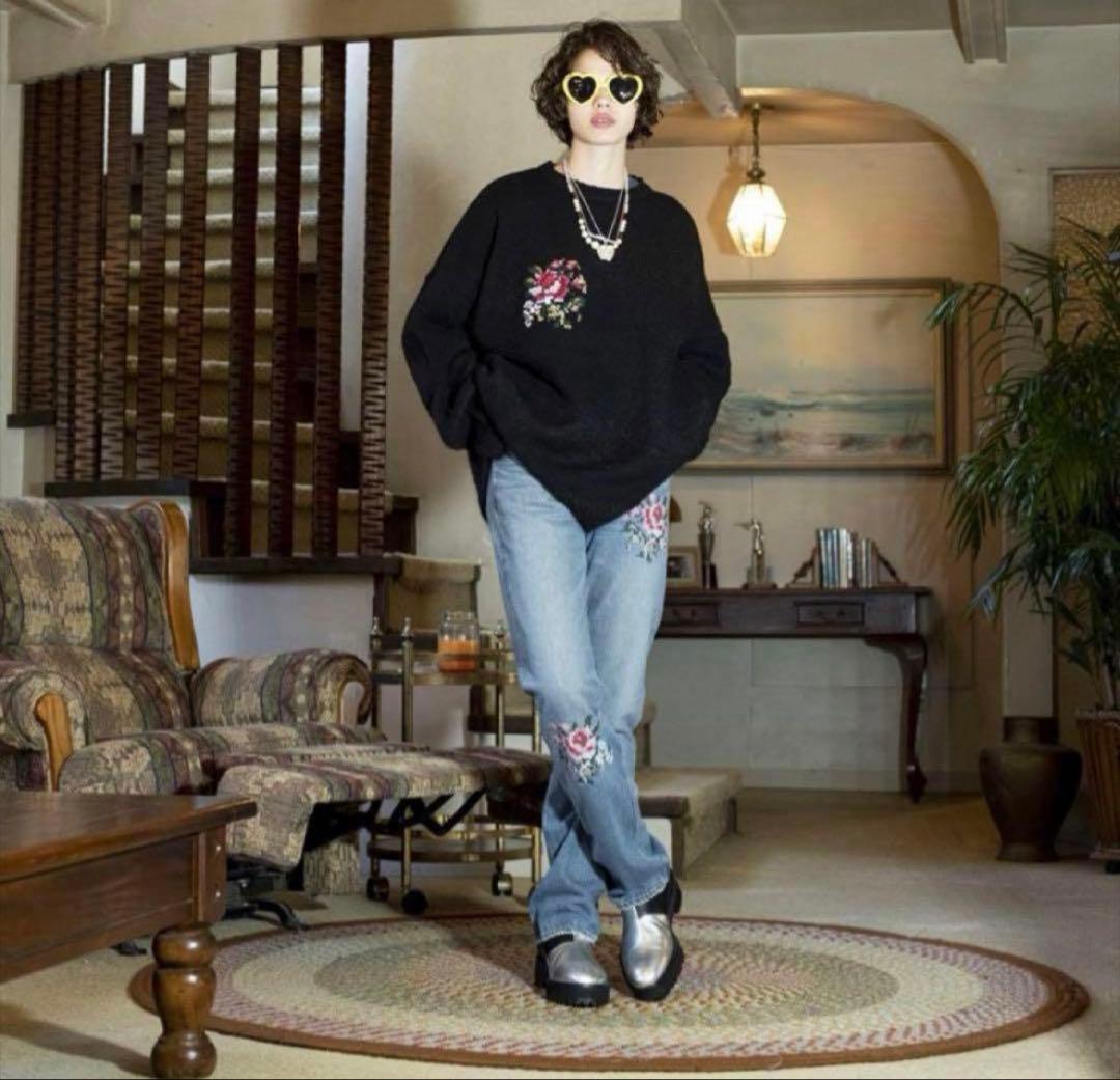 【マキバオー】DAIRIKU 21AW Brat Pack 黒ニットモヘア