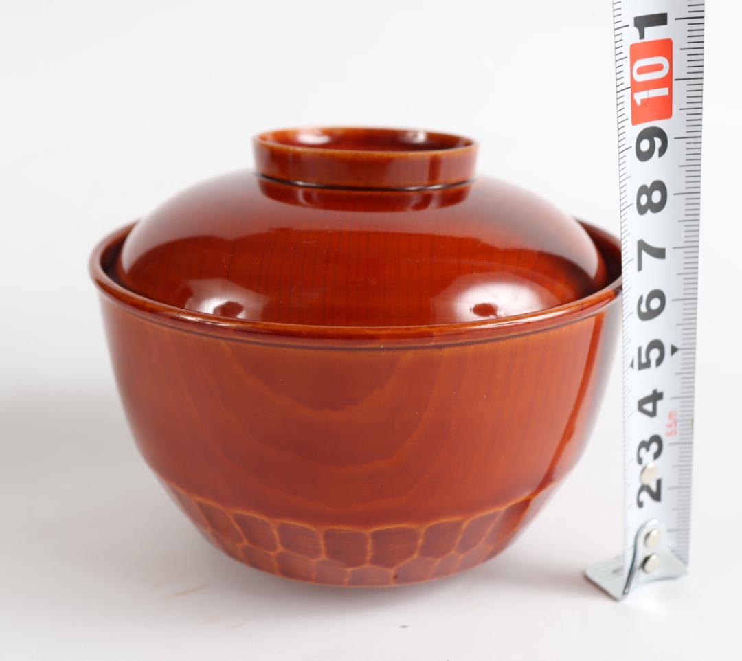 春慶塗 吸物椀 七客 木製漆器 懐石料亭