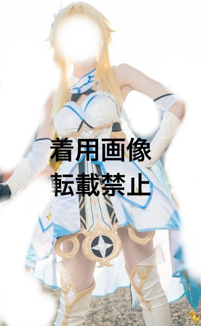 ち*ま様 三分妄想 蛍 原神 旅人 コスプレ 衣装 ウィッグ 靴 フルセット