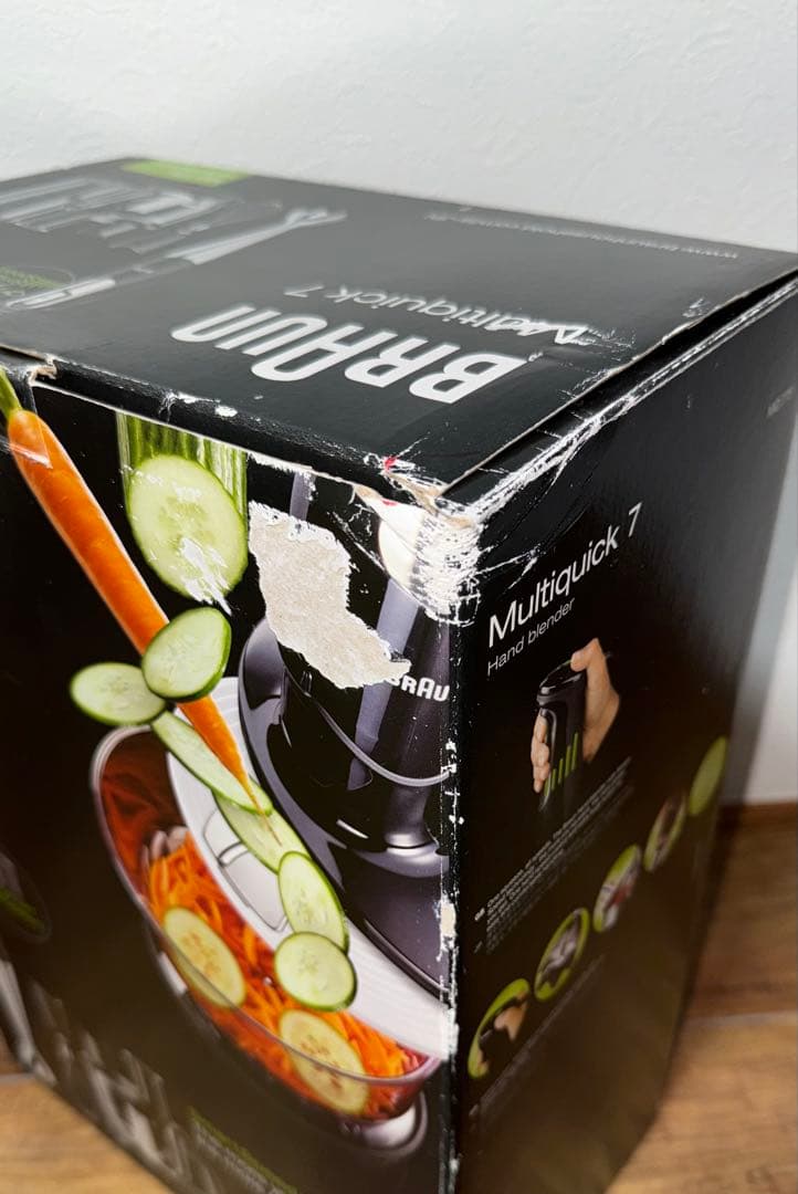 【新品未使用】BRAUN ハンドブレンダー MQ775 マルチクイック7