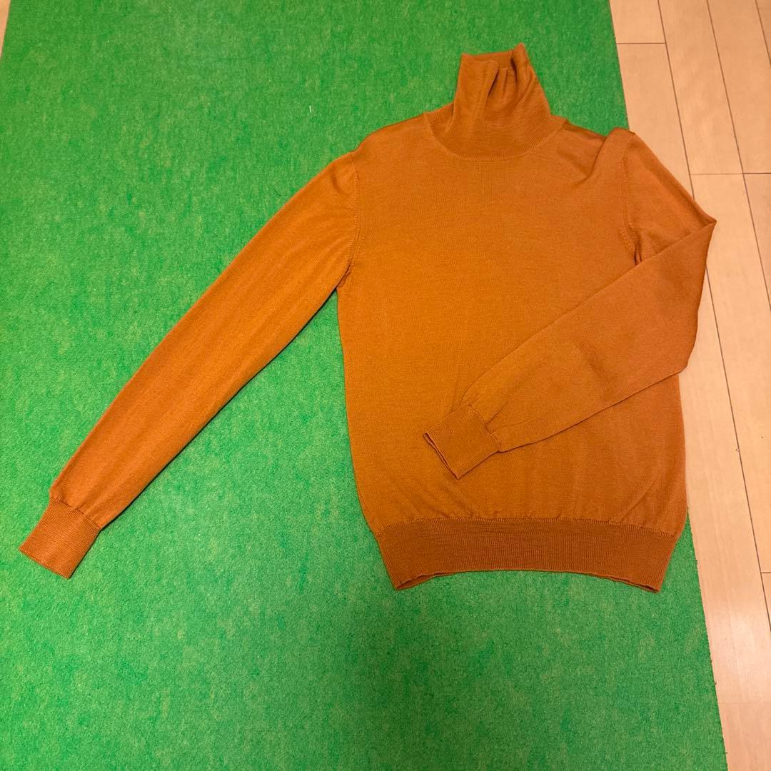 グランサッソ(GRAN SASSO) ハイネックニット　サイズ46(M)