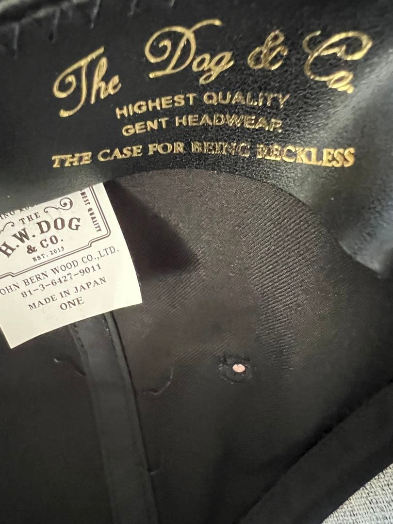 エイチダブルドッグ限定ベースボールキャップ