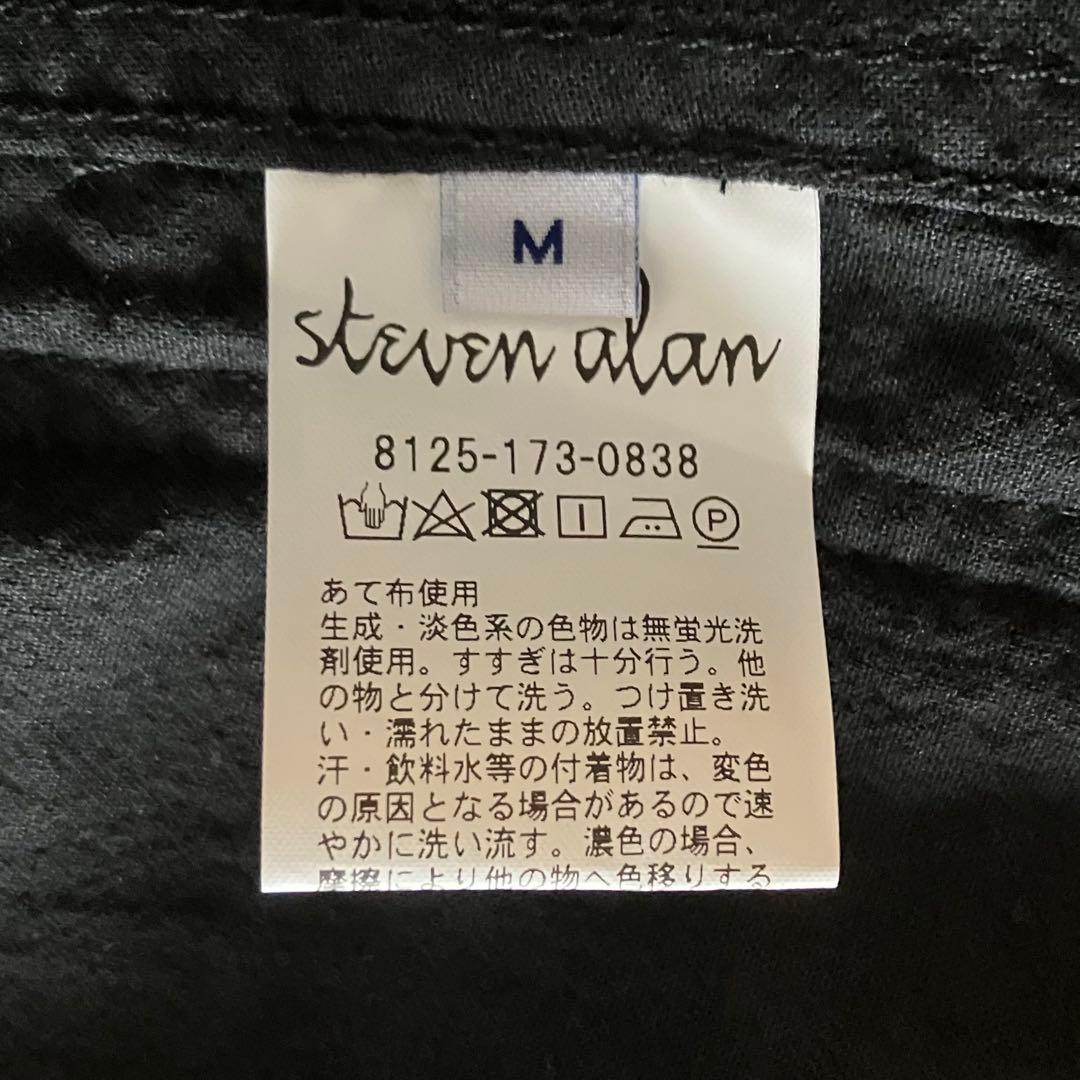 スティーブンアラン レノクロスワークジャケット メンズM ブラック