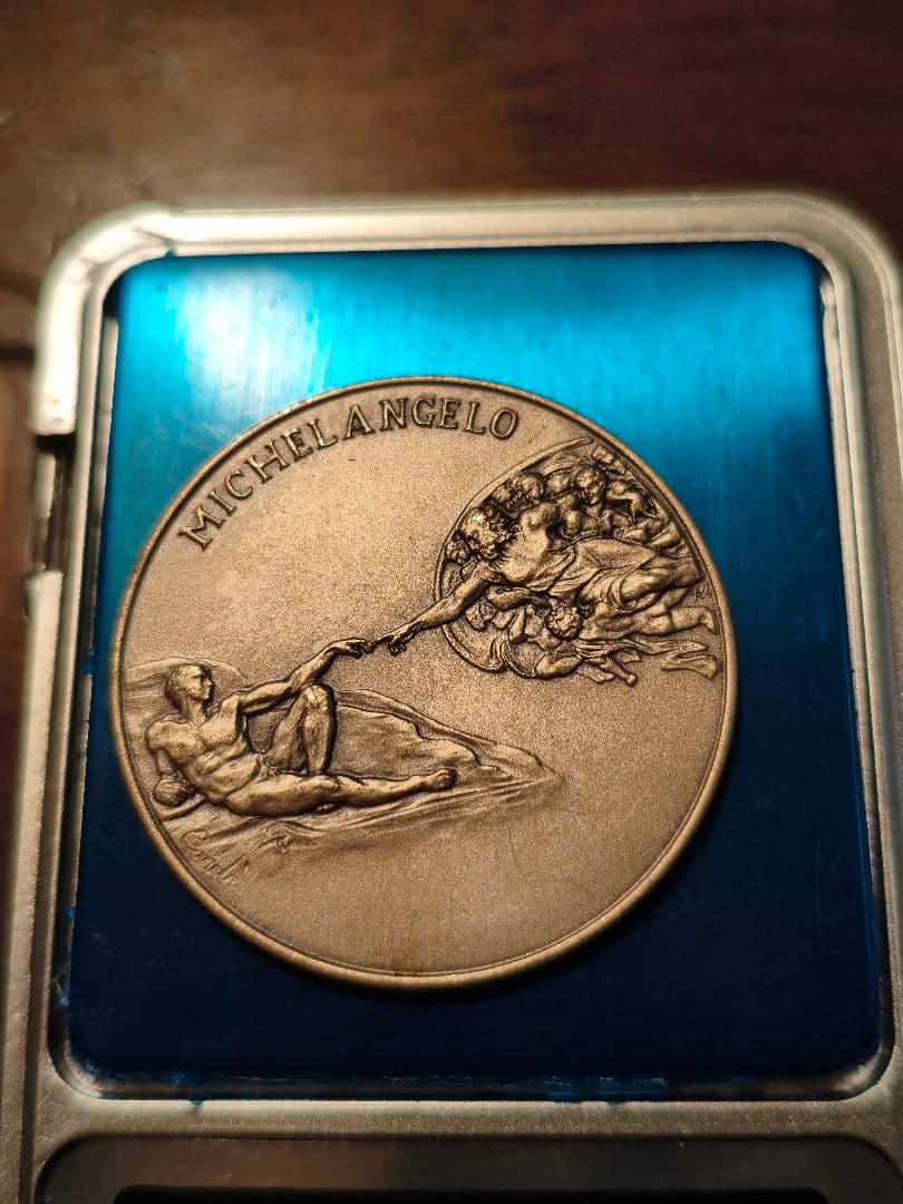 バチカン美術館　記念メダル　銀925