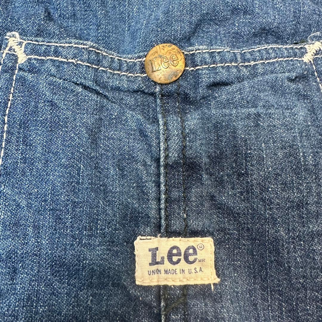 極美品　60S 70S ヴィンテージ古着　Lee デニムカバーオール 81-LJ