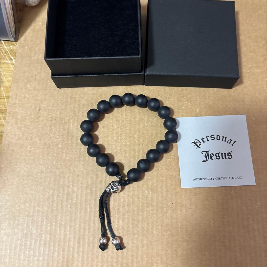 personal jesus Skull × Onyx ブレスレット 氷室京介