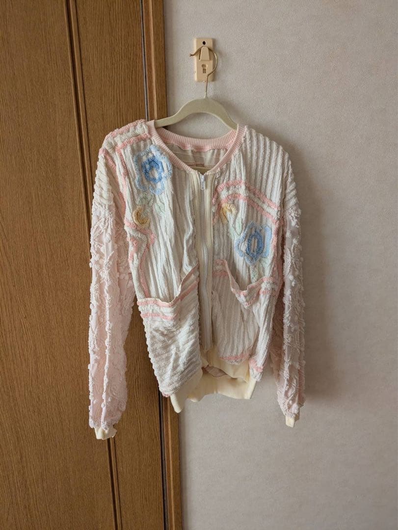 グニフニ　シェニールブルゾン