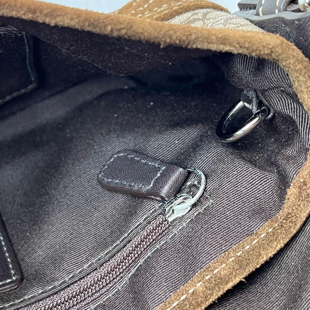 COACH ハンドバック ソーホー シグネチャー ブラウン