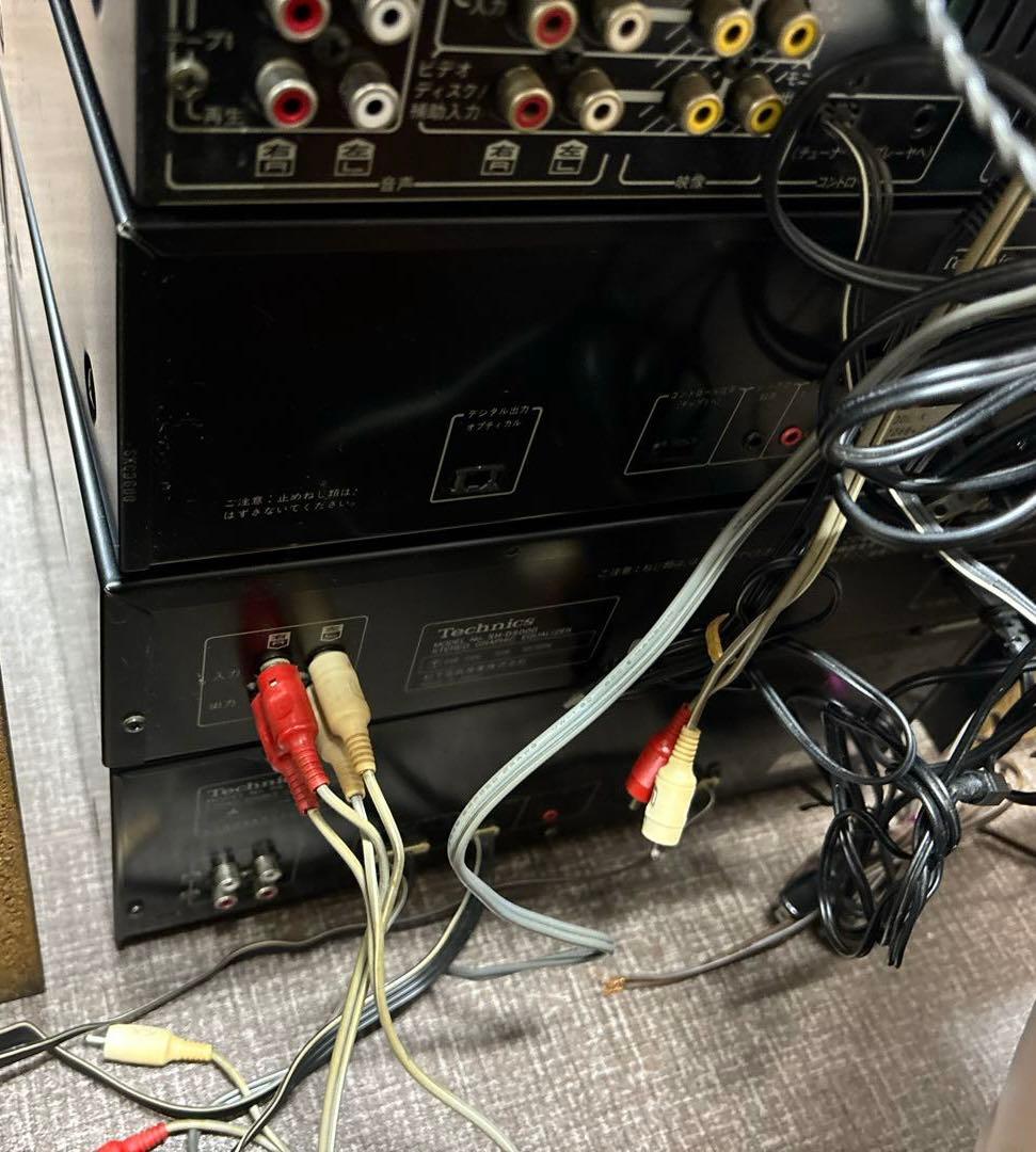 【ジャンク品】Technics（テクニクス）製のミニコンポ