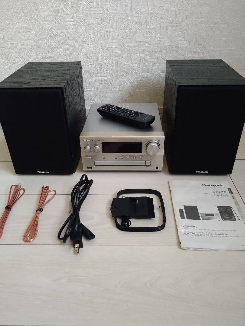 パナソニック Bluetooth対応ミニコンポ シルバー SC-PMX90-S