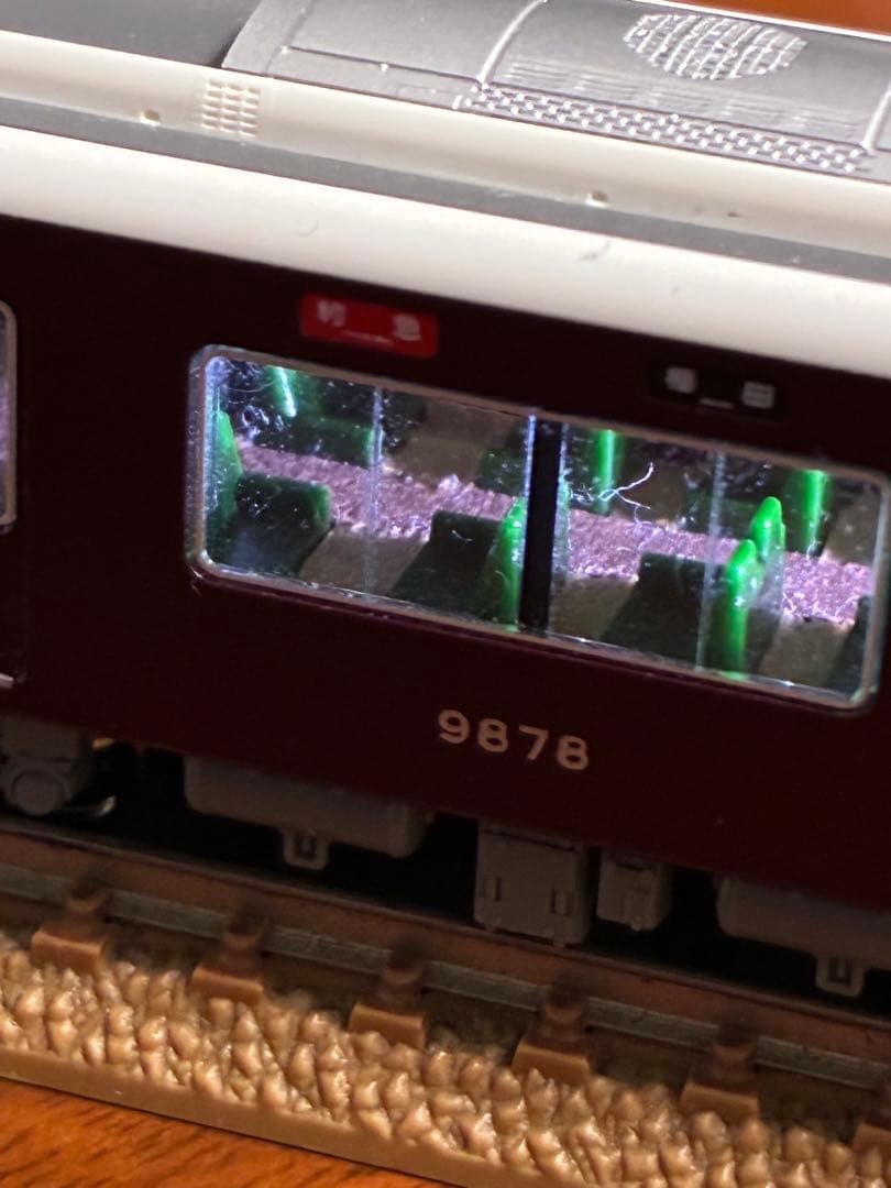 阪急9300系8両　kato ライト点灯動力動作確認済　ジャンク品