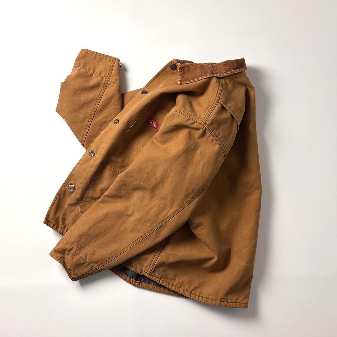 dickies ミシガンチョアコート XL カバーオール ブラウン ディッキーズ