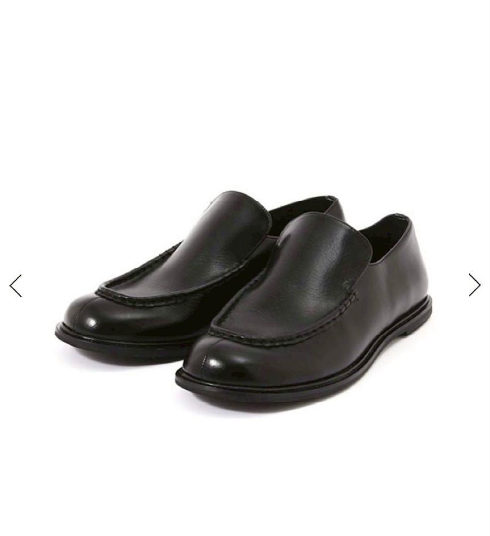 etretokyo エトレトウキョウ　オイルドレザーフラットローファー