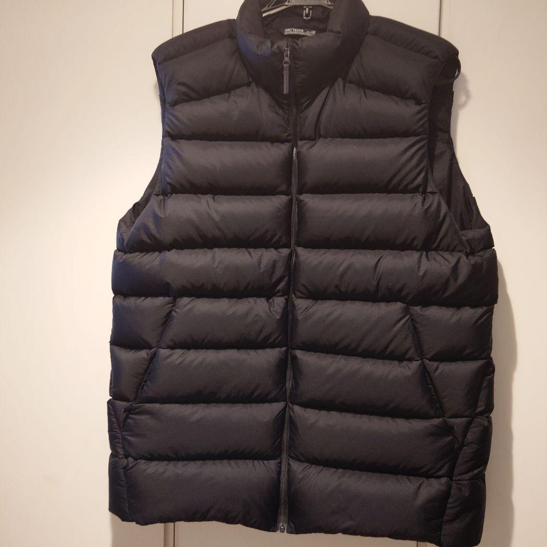 【美品】ARC'TERYX ブラック ダウンベスト L/G