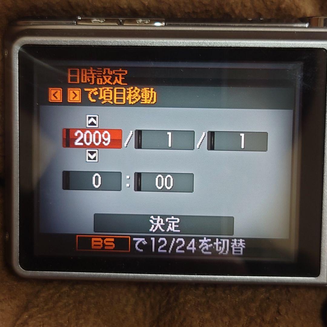 カシオ★ボディ美品動作品EX-H10シルバー★EXILIMデジカメ送料無料