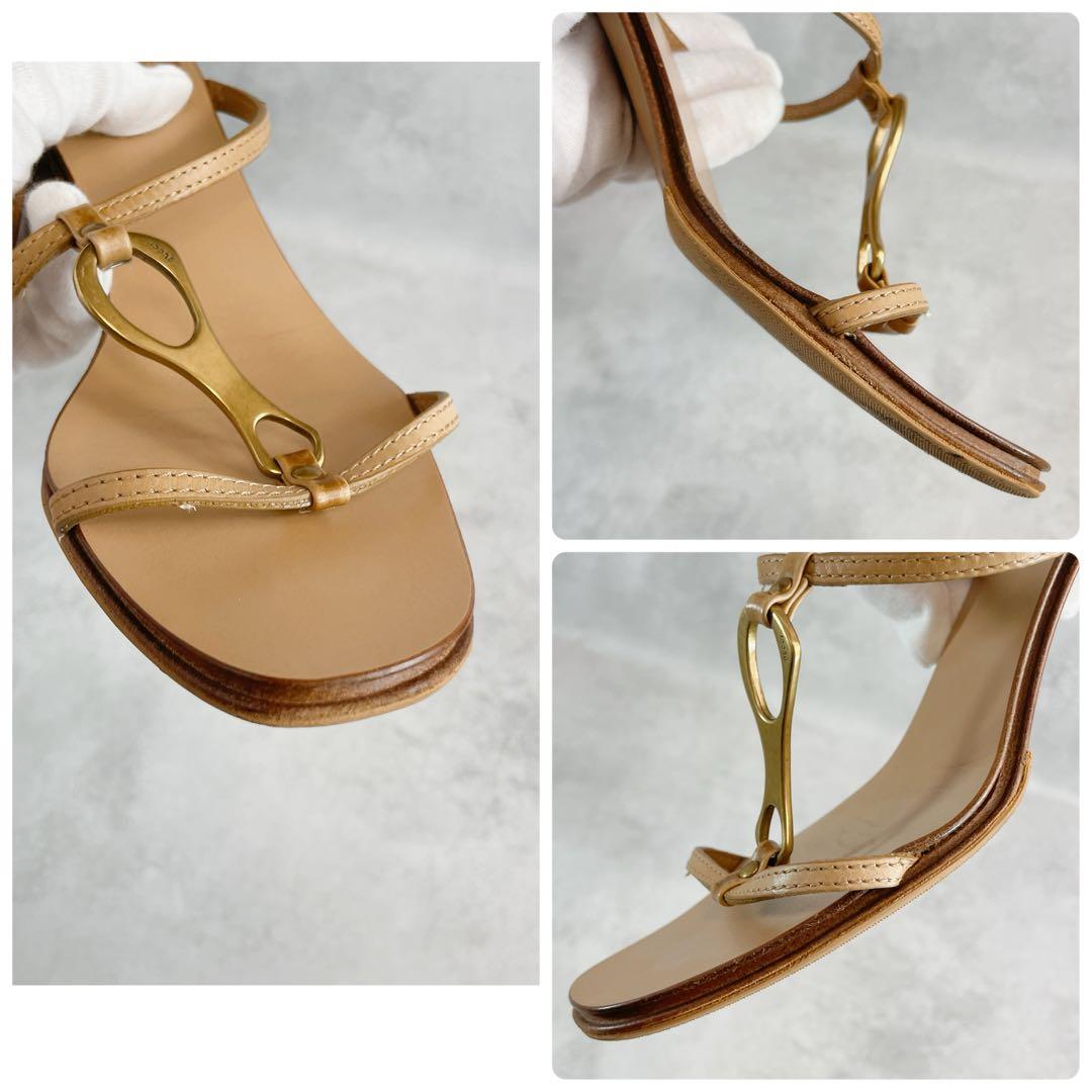 靴 Vintage Gucci Horsebit Sandals 5C